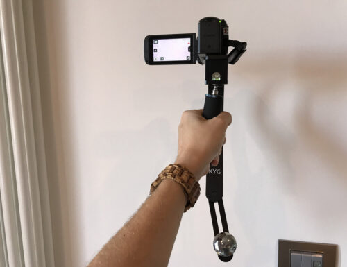 KYG stabilizzatore portatile per videocamere e fotocamere